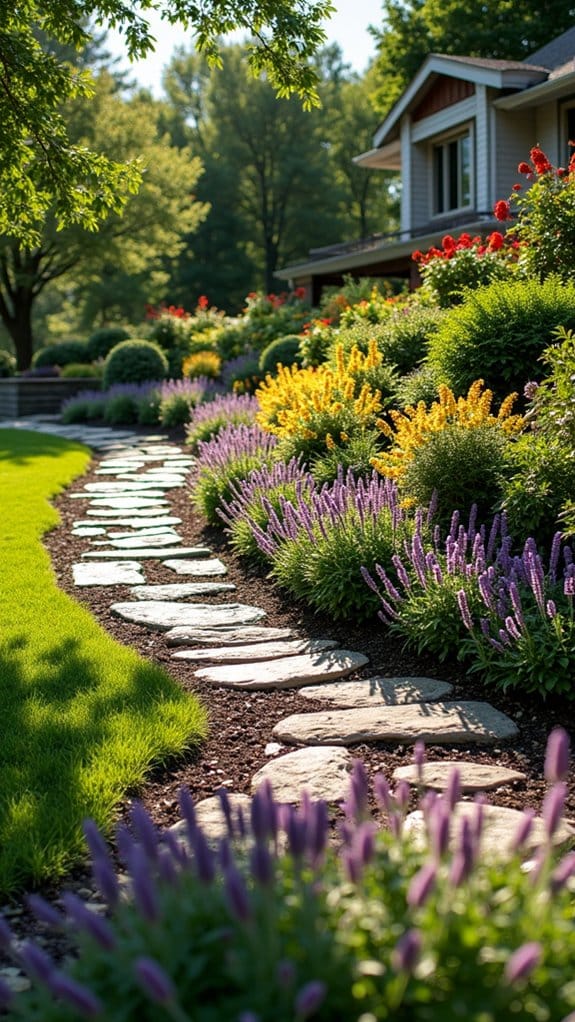 vibrant native perennial flowers