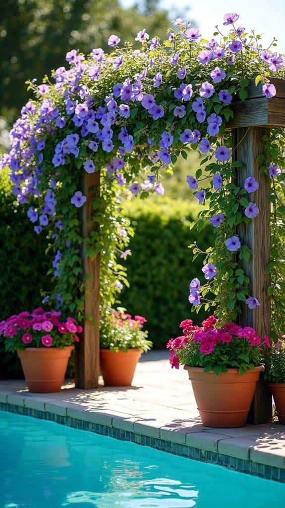 vibrant oasis with greenery