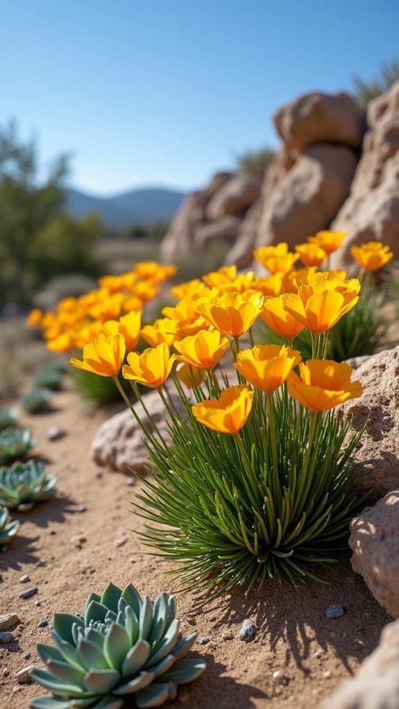 vibrant resilient desert blooms