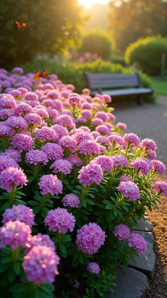 vibrant seasonal floral displays