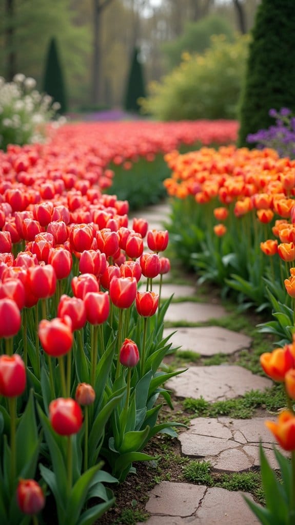 vibrant tulip display magic