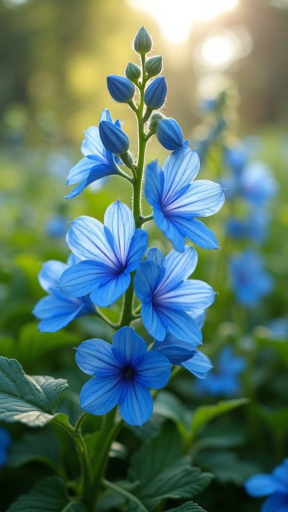 vibrant whimsical balloon flowers