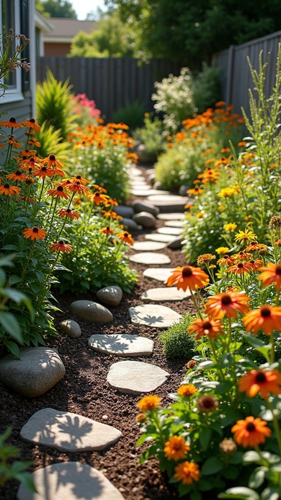 vibrant wildlife garden ecosystem