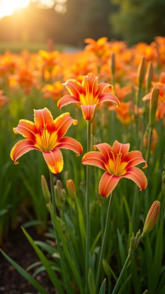 vibrant year round garden blooms