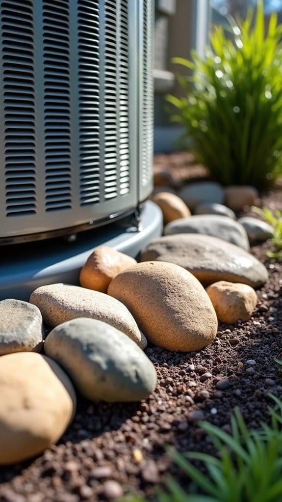 weed prevention with landscape fabric