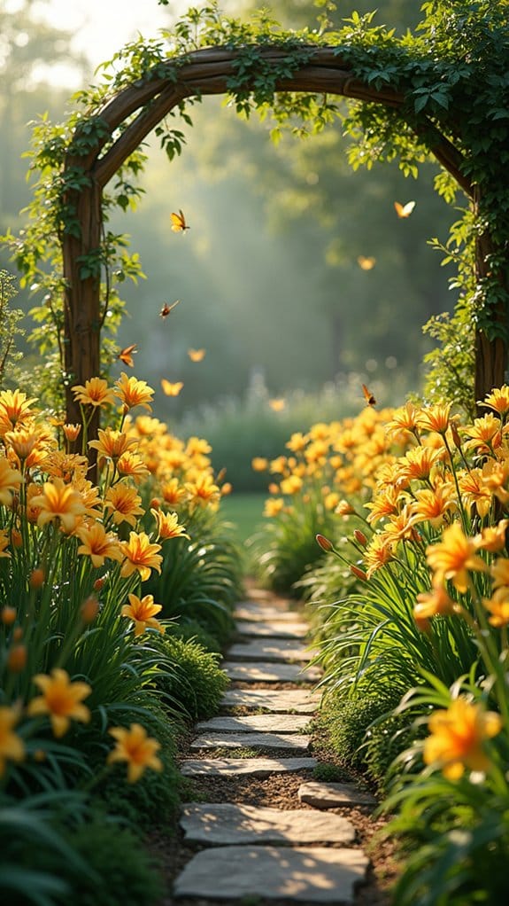 whimsical cottage garden retreat