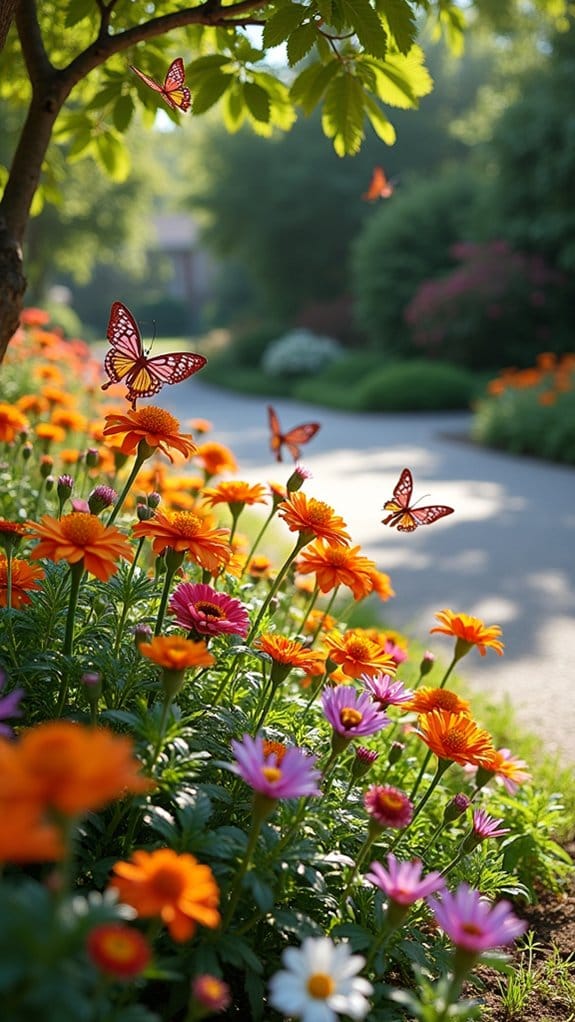 whimsical sculptures enhance charm