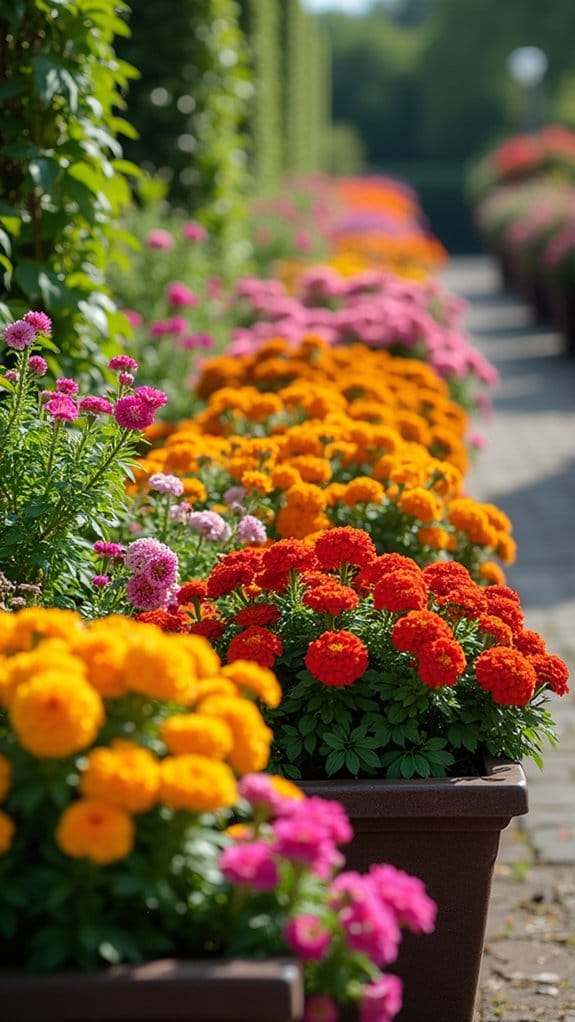 year round vibrant flower rotation