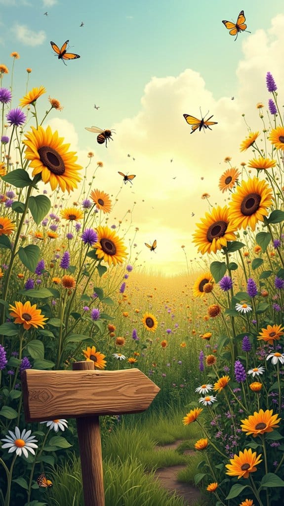 year round wildflower blooms plan