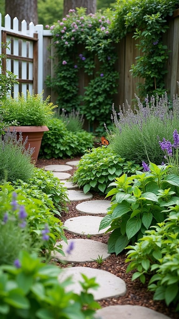 aromatic herb garden delights