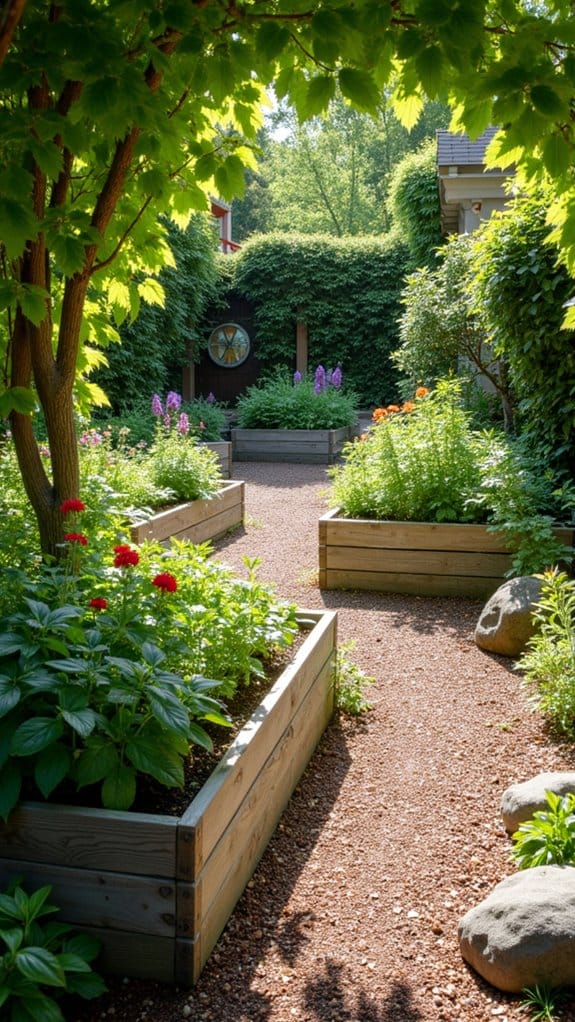beautiful functional raised beds