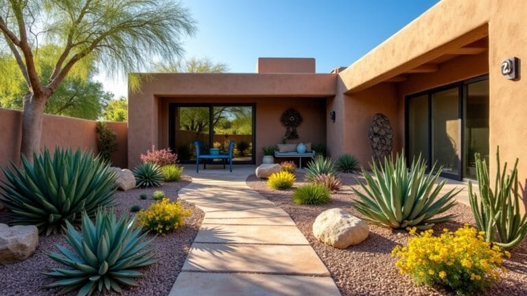 19 Desert Front Yard Landscaping Ideas That Are Both Bold and Beautiful bold desert landscaping ideas
