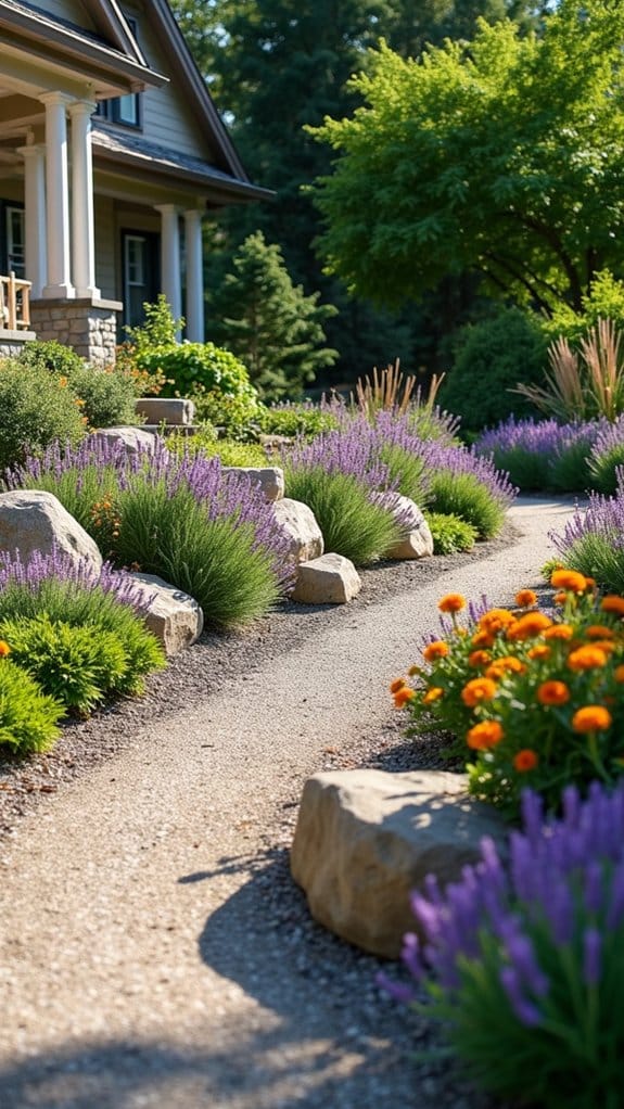 boulder accents enhance landscapes