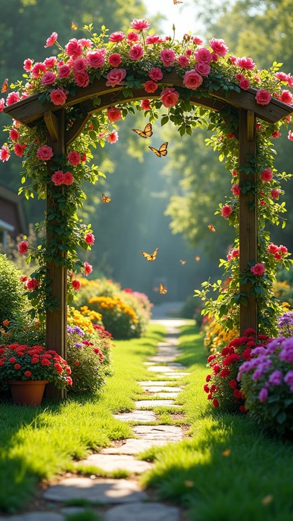 charming focal point arbors