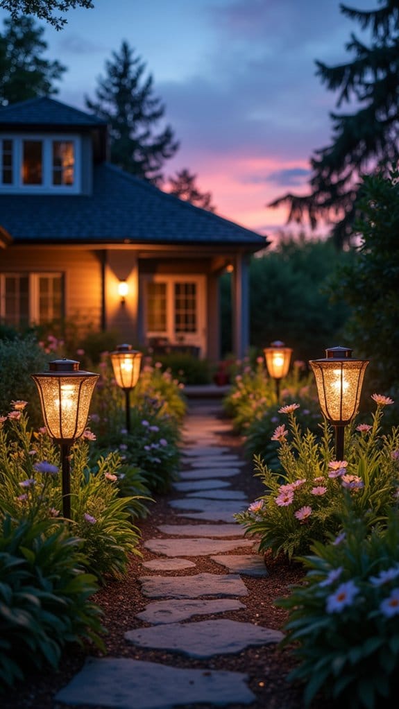 charming solar garden illumination