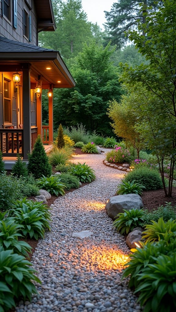 charming solar path lighting