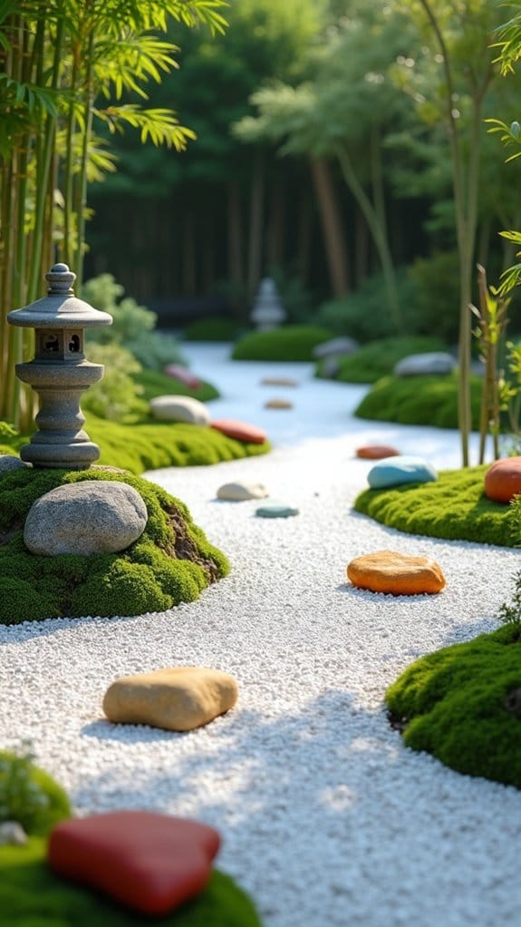 colorful rocks enhance aesthetics