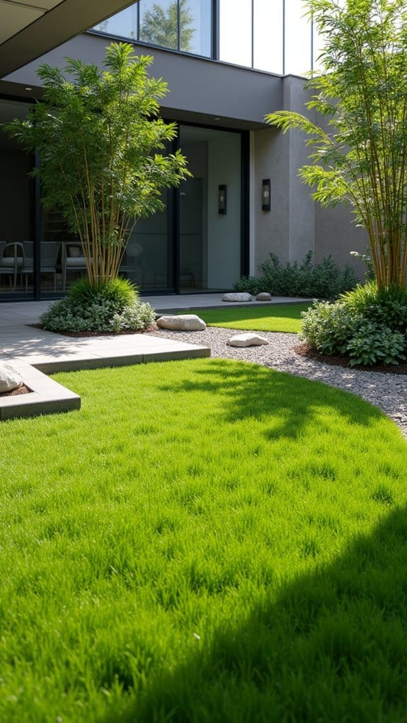 contemporary zen garden design