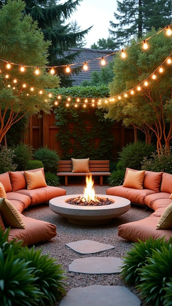 cozy fire pit gatherings