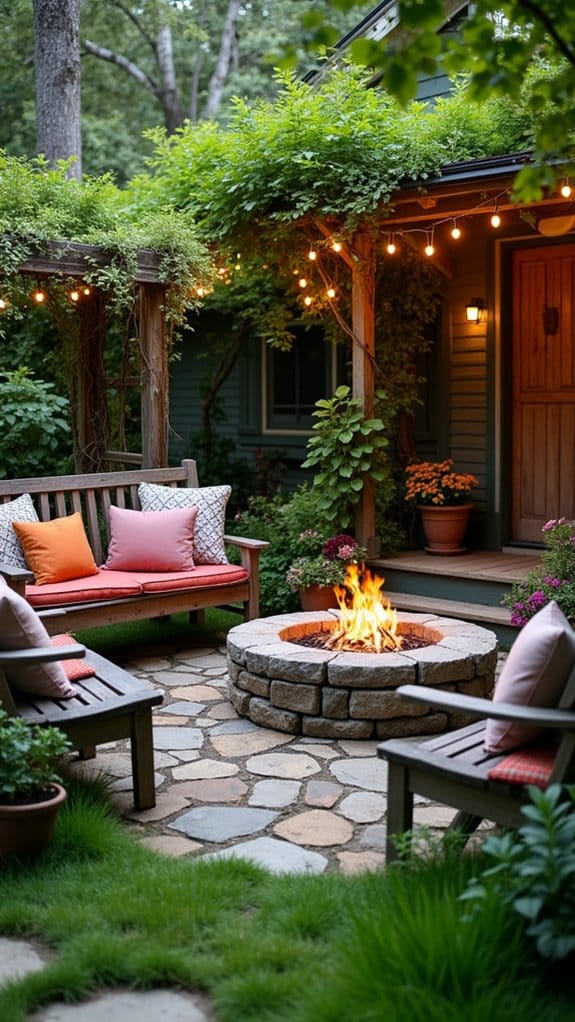 cozy fire pit gatherings