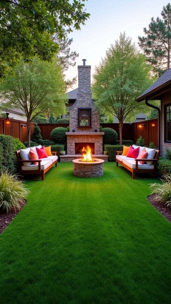 cozy turf fire pit gatherings