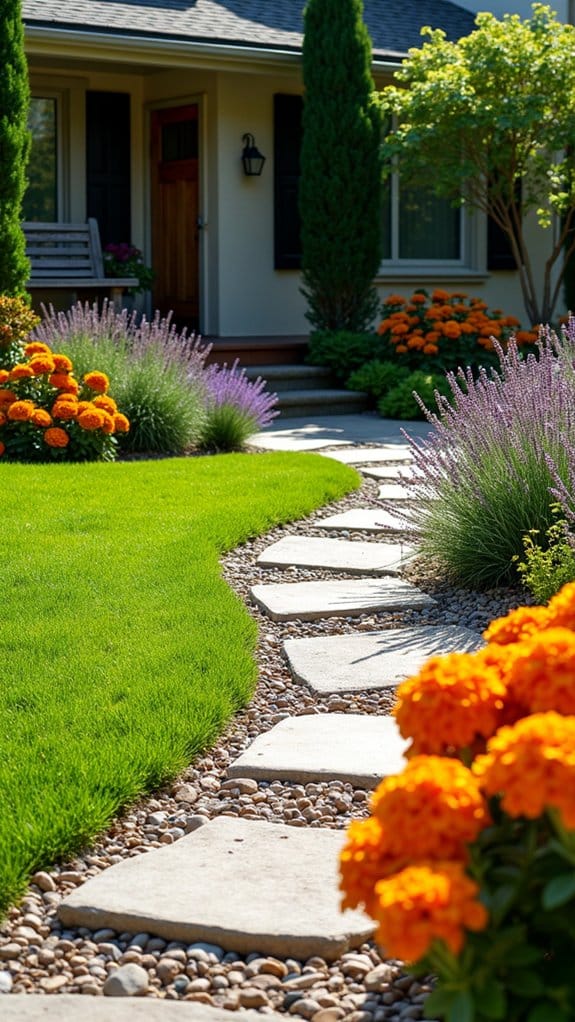 creative garden edging ideas