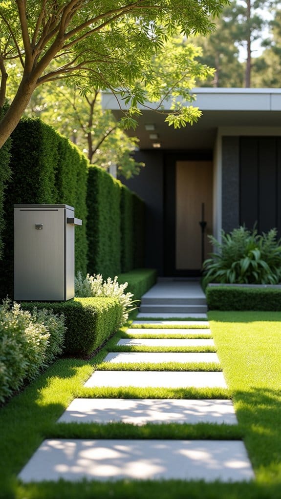 custom mailbox enhances curb appeal