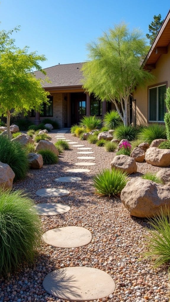 decorative boulders enhance landscapes