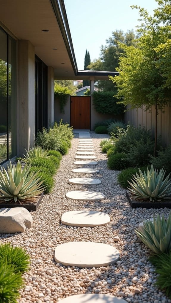 decorative gravel enhances landscapes
