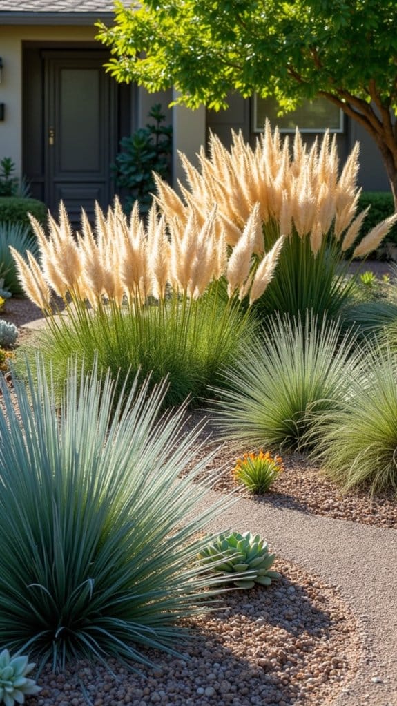 drought resistant ornamental grasses thrive
