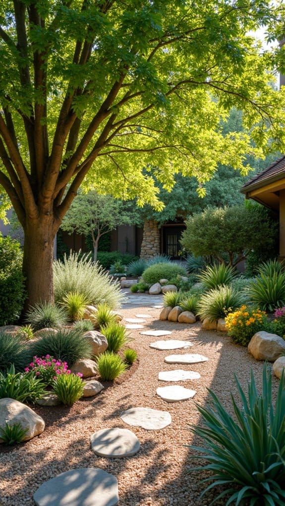 drought resistant shade garden beauty