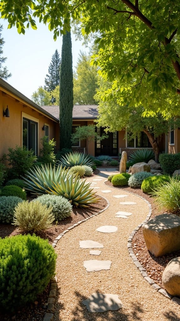 drought resistant succulent pathways thrive