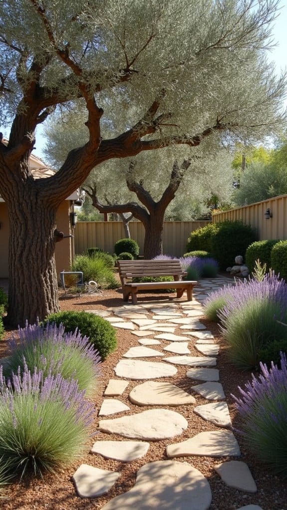 drought tolerant mediterranean olive trees