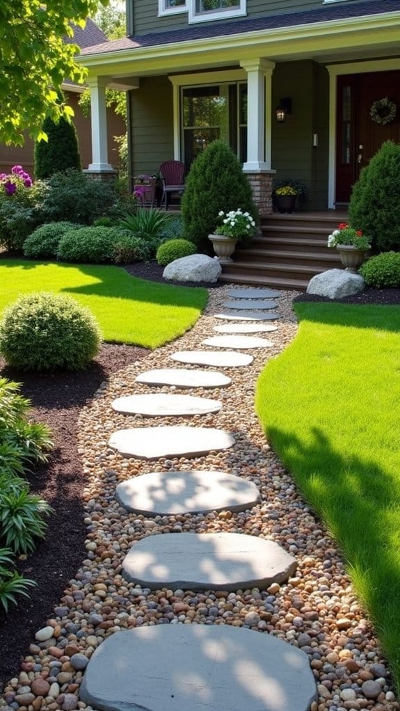 durable low maintenance stone borders