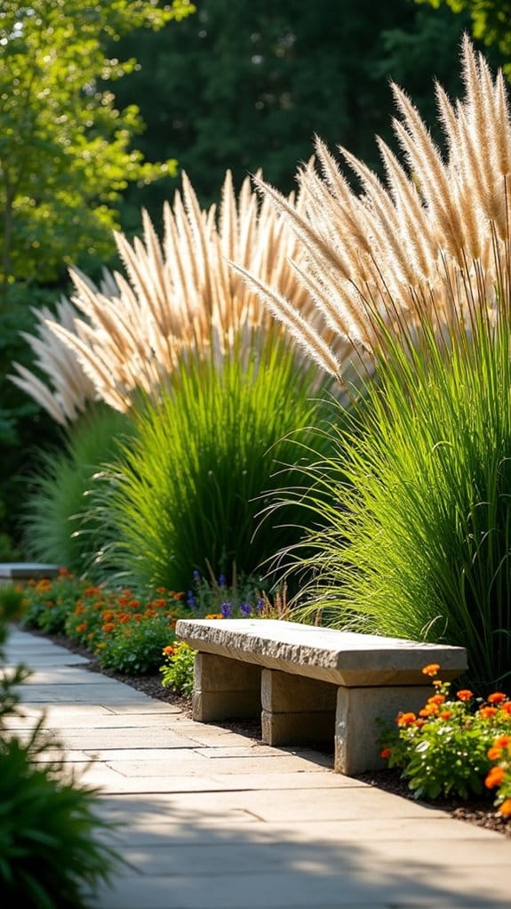 dynamic low maintenance landscape enhancement