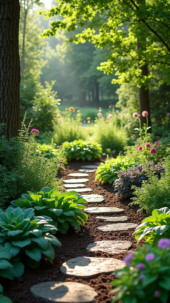 edible plants in shade