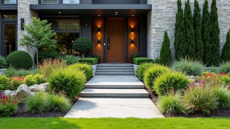 elegant front yard designs