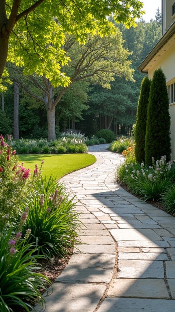 elegant natural stone walls