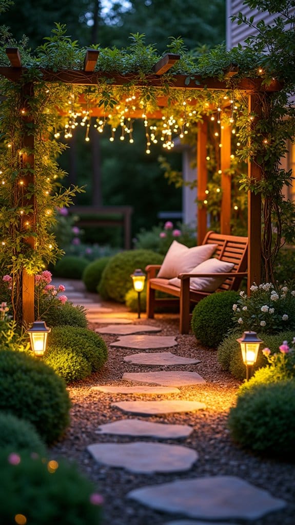 enchanting outdoor lighting design