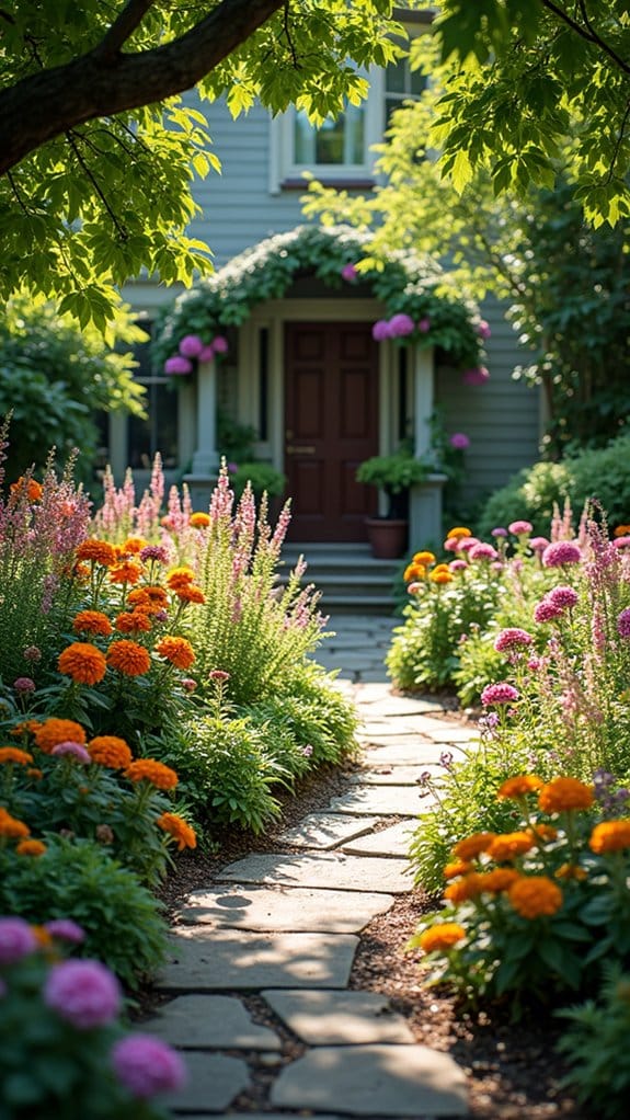 enchanting shady flower gardens