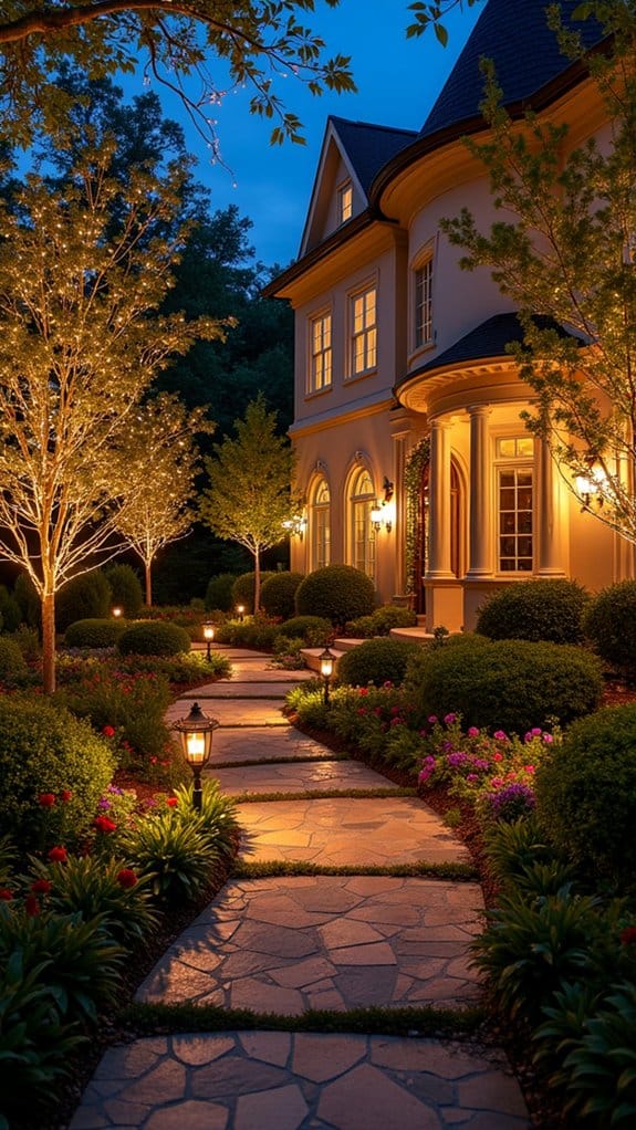 enhancing home facade aesthetics