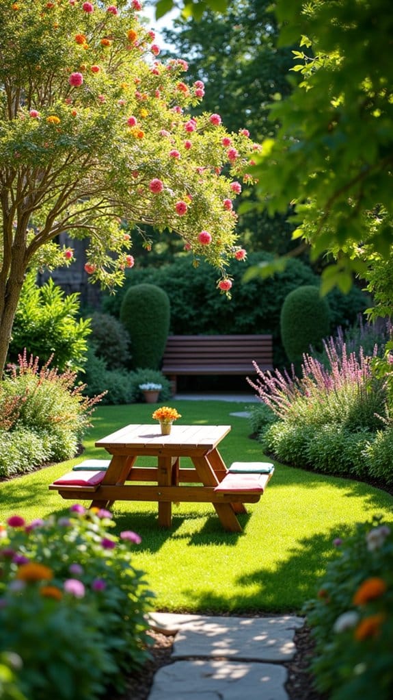 family picnic gathering spot