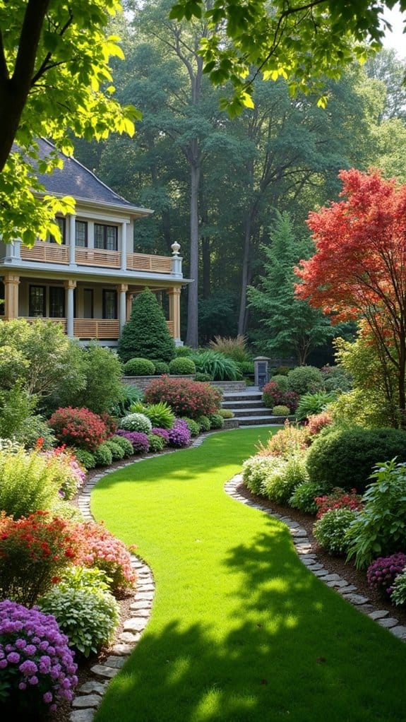 fencing enhances hillside privacy