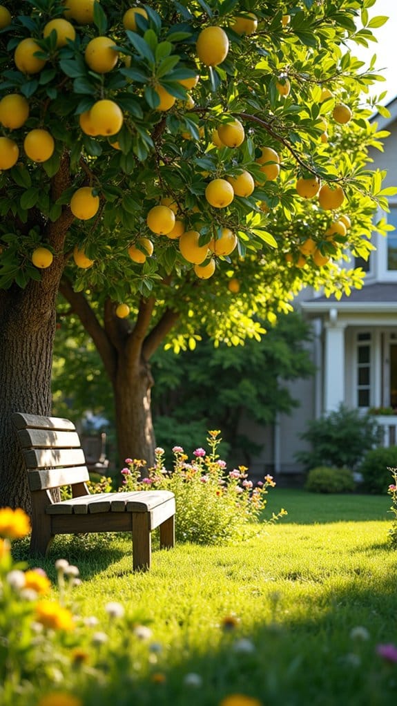 fragrant lemon trees enhance atmosphere