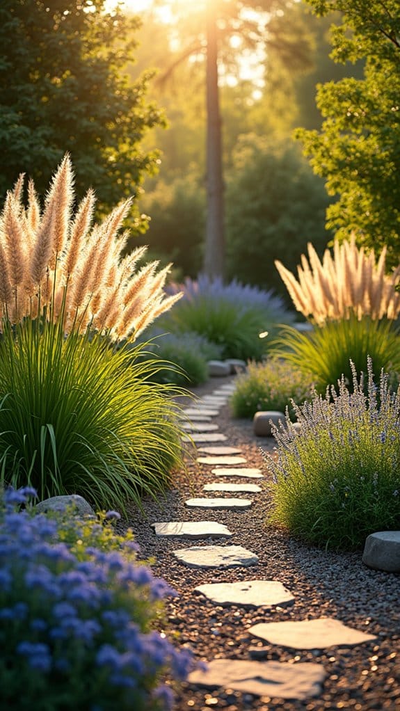 graceful low maintenance landscape charm