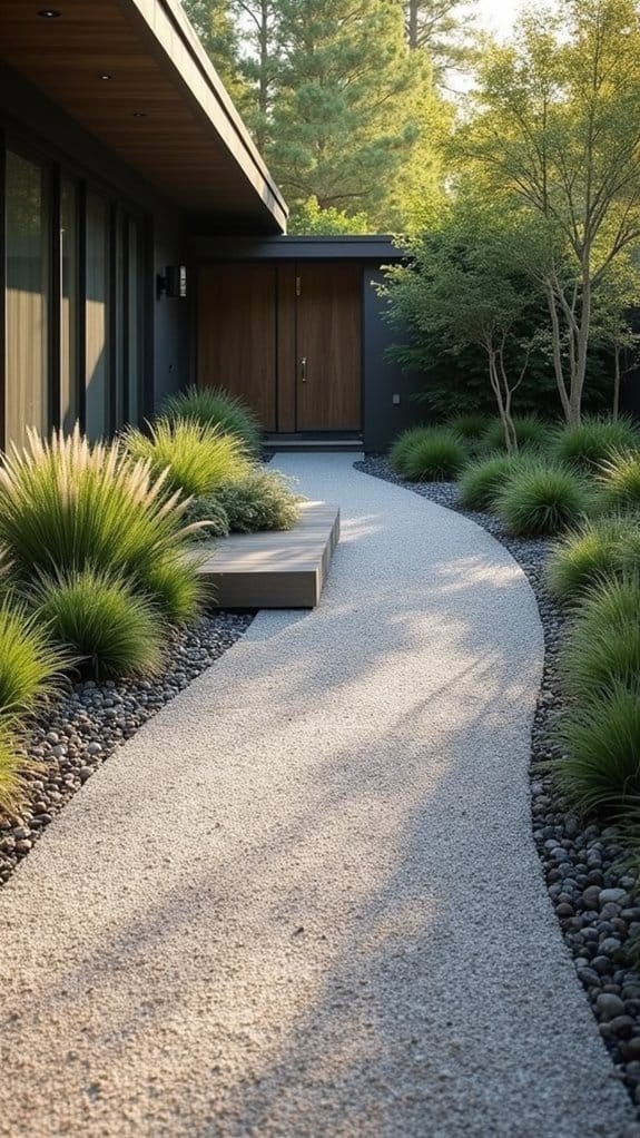 gravel for modern landscaping