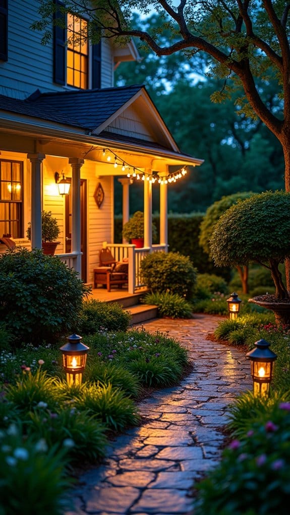 illuminating unique landscape features