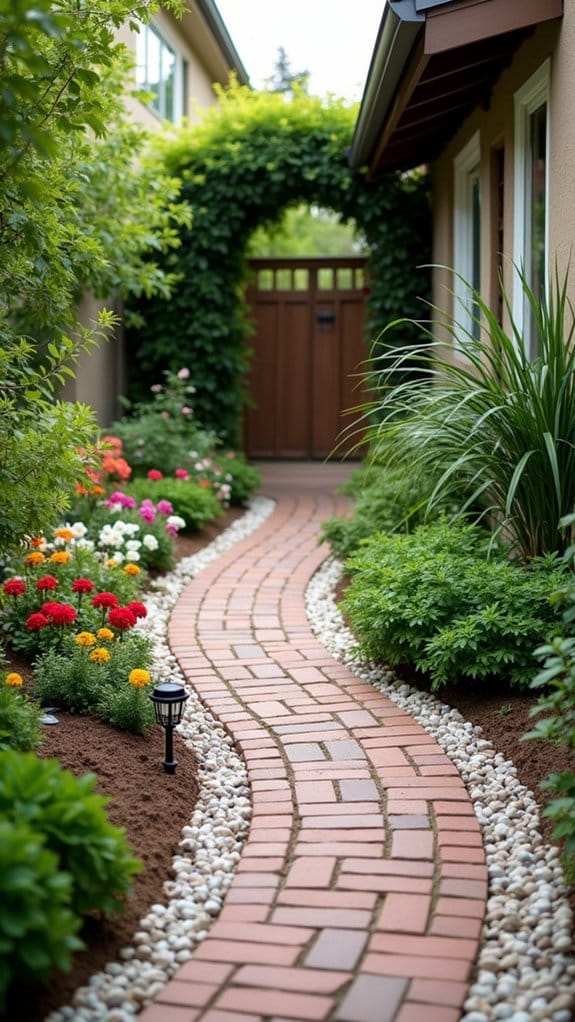 inviting garden path design