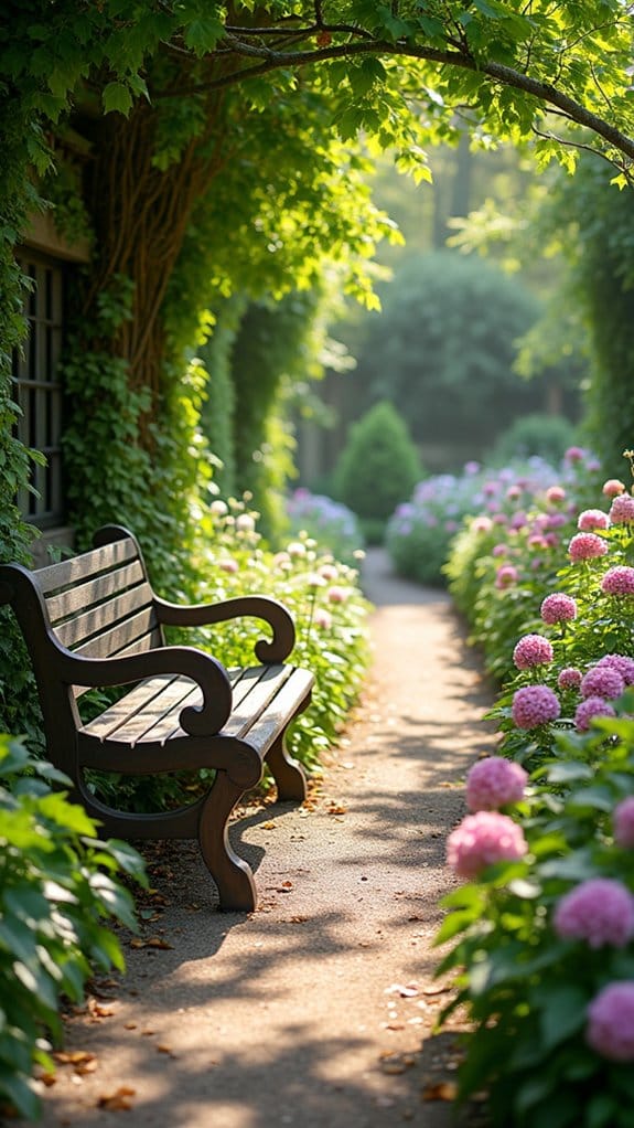 inviting garden pathway retreat