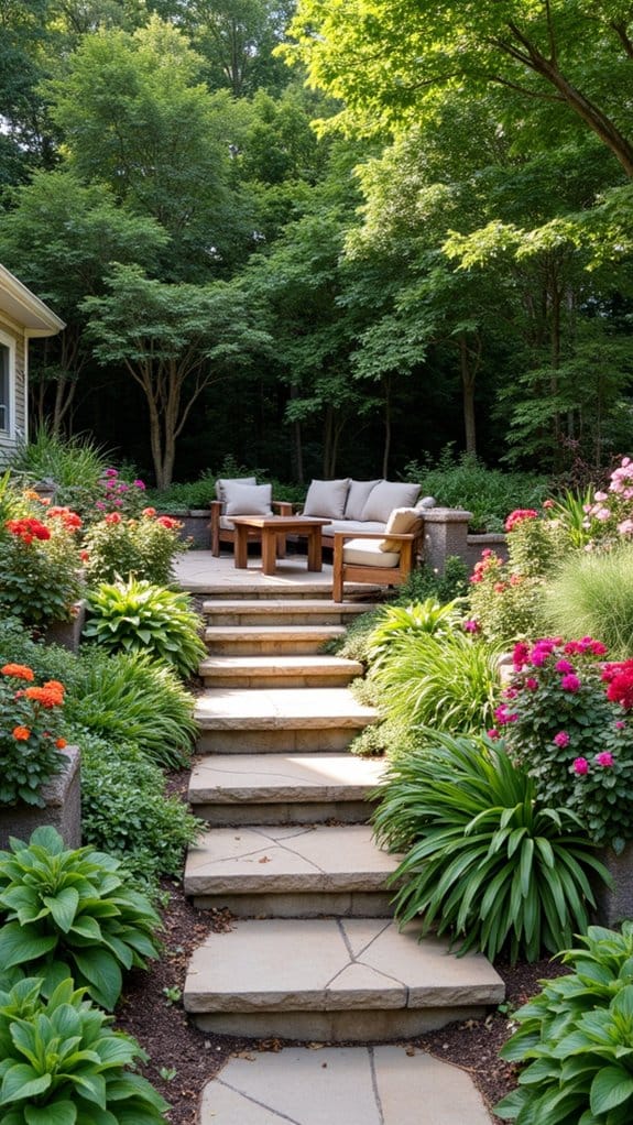 inviting outdoor seating areas